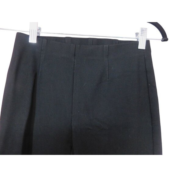 Via Masini 80 Womens Black Slim Fit Trousers Sz M Made In Italy Stretch - Picture 6 of 10